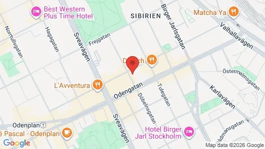Apartments for rent i Vasastan - kort over placeringen