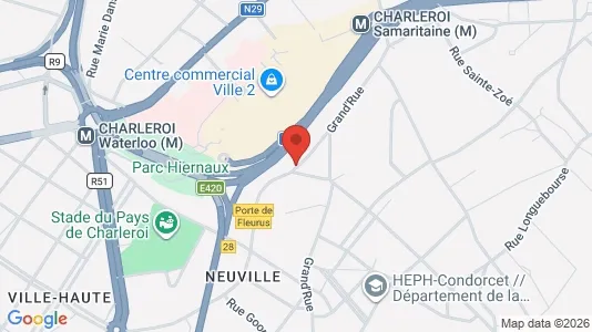 Apartments for rent in Charleroi - Photo from Google Street View