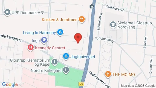 Apartments for rent i Glostrup - kort over placeringen