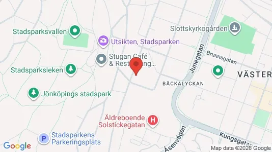 Apartments for rent i Jönköping - kort over placeringen