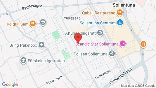 Apartments for rent i Sollentuna - kort over placeringen