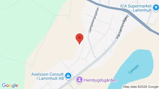 Apartments for rent i Växjö - kort over placeringen