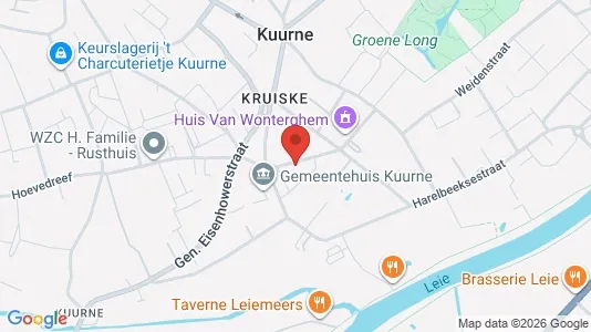 Apartments for rent in Kuurne - Photo from Google Street View