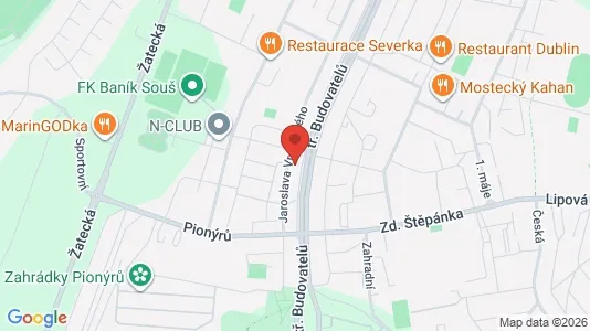Apartments for rent in Most - Photo from Google Street View