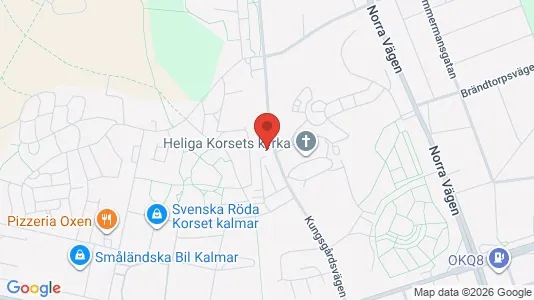 Apartments for rent i Kalmar - kort over placeringen