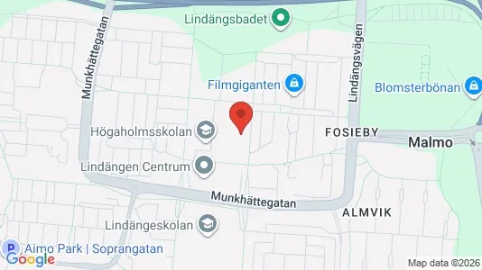 Apartments for rent i Fosie - kort over placeringen