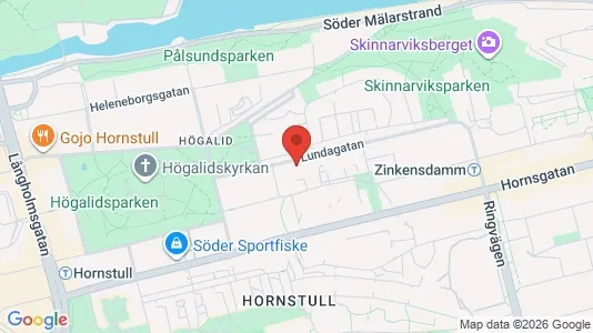 Apartments for rent i Södermalm - kort over placeringen
