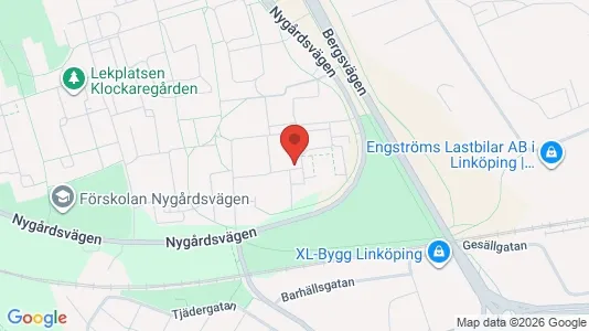 Apartments for rent i Linköping - kort over placeringen