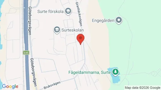 Apartments for rent i Ale - kort over placeringen