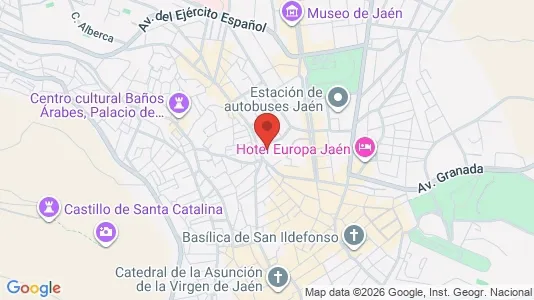 Apartments for rent in Jaén - Photo from Google Street View