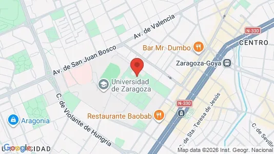 Rooms for rent in Zaragoza - Photo from Google Street View