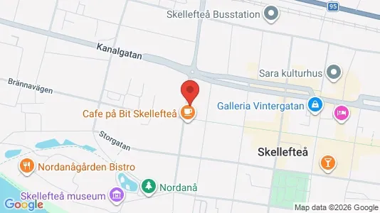 Apartments for rent i Skellefteå - kort over placeringen