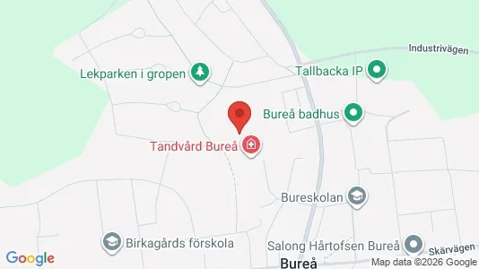 Apartments for rent i Skellefteå - kort over placeringen