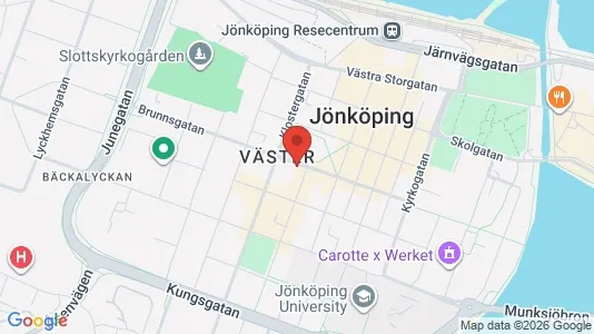 Apartments for rent i Jönköping - kort over placeringen