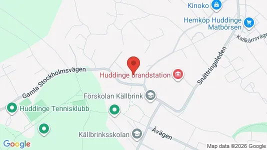 Apartments for rent i Huddinge - kort over placeringen
