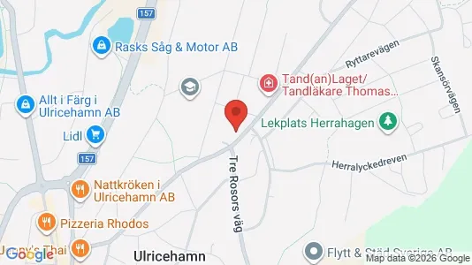 Apartments for rent i Ulricehamn - kort over placeringen