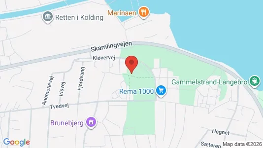 Apartments for rent i Kolding - kort over placeringen