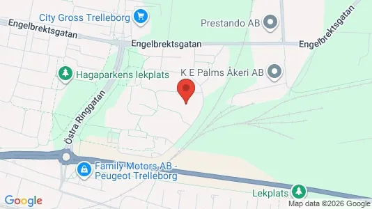 Apartments for rent i Trelleborg - kort over placeringen
