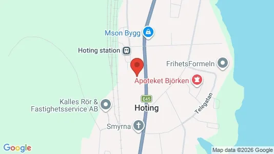 Apartments for rent i Strömsund - kort over placeringen