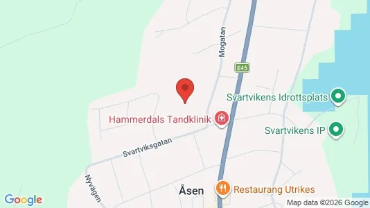 Apartments for rent i Strömsund - kort over placeringen