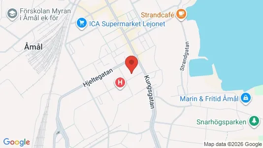 Apartments for rent i Åmål - kort over placeringen