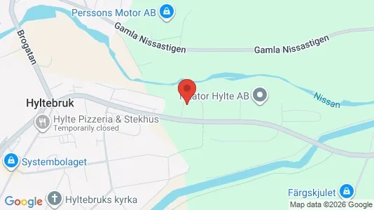 Apartments for rent i Hylte - kort over placeringen