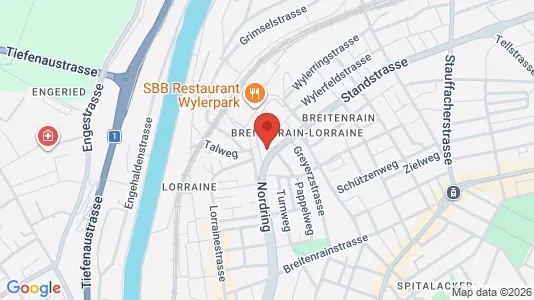 Apartments for rent i Bern-Mittelland - kort over placeringen