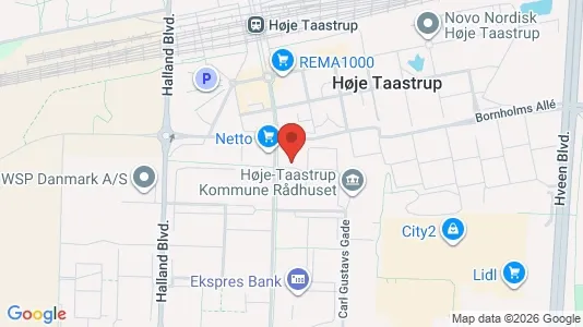 Apartments for rent i Taastrup - kort over placeringen