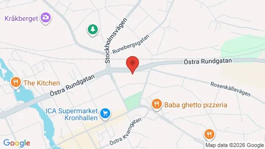 Apartments for rent i Nyköping - kort over placeringen