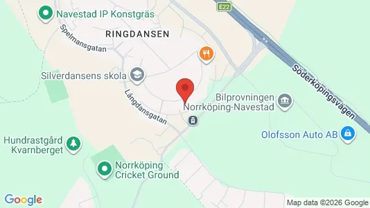 Apartments for rent i Norrköping - kort over placeringen