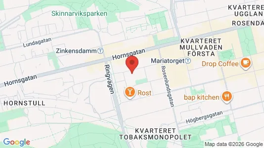 Apartments for rent i Södermalm - kort over placeringen