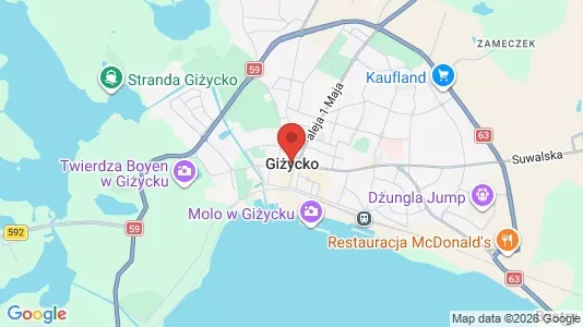 Apartments for rent in Giżycki - Photo from Google Street View