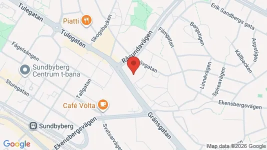 Apartments for rent i Solna - kort over placeringen
