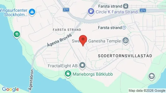 Apartments for rent i Stockholm South - kort over placeringen