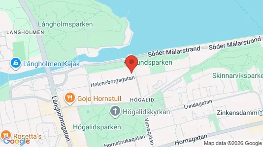Apartments for rent i Södermalm - kort over placeringen