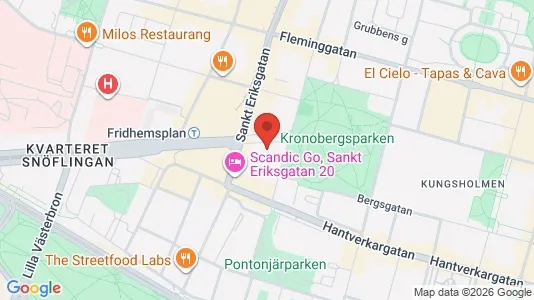 Apartments for rent i Kungsholmen - kort over placeringen