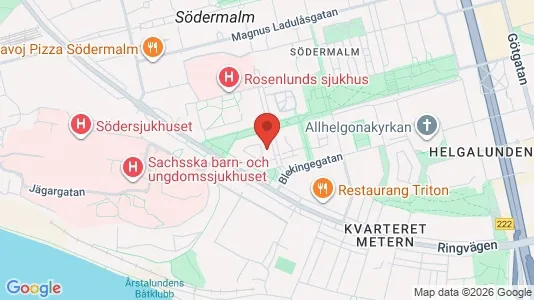 Apartments for rent i Södermalm - kort over placeringen