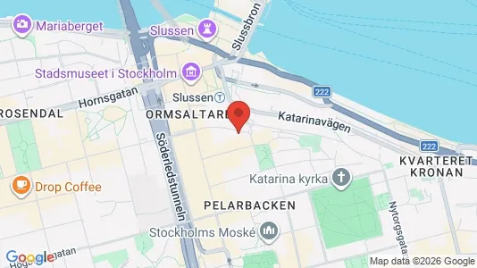 Apartments for rent i Södermalm - kort over placeringen