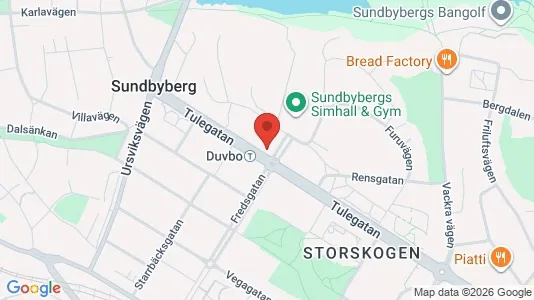 Apartments for rent i Sundbyberg - kort over placeringen