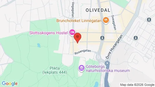 Apartments for rent i Gothenburg City Centre - kort over placeringen