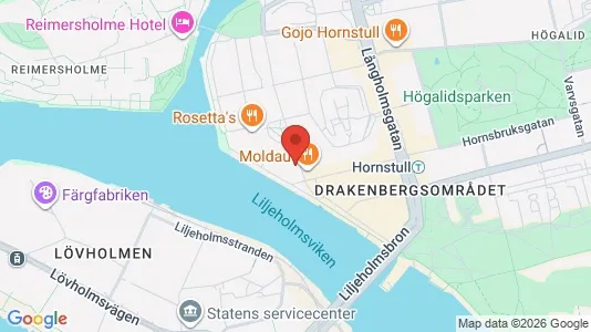 Apartments for rent i Södermalm - kort over placeringen