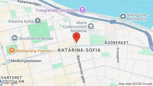 Apartments for rent i Södermalm - kort over placeringen