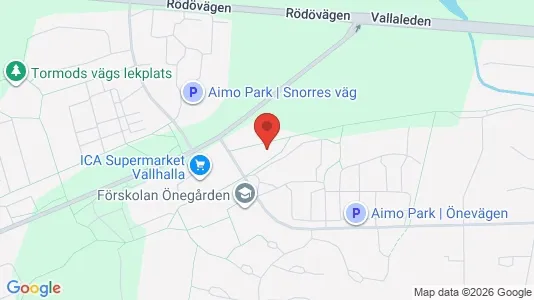 Apartments for rent i Östersund - kort over placeringen