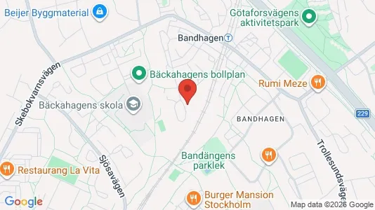 Apartments for rent i Stockholm South - kort over placeringen