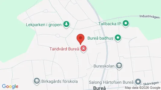 Apartments for rent i Skellefteå - kort over placeringen