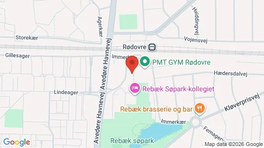 Apartments for rent i Hvidovre - kort over placeringen