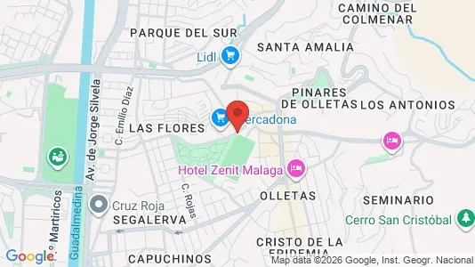 Rooms for rent in Málaga - Photo from Google Street View