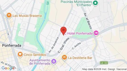 Rooms for rent in León - Photo from Google Street View