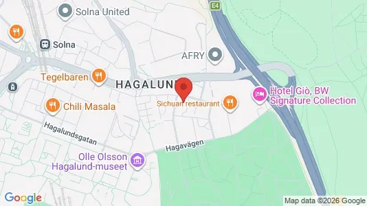 Apartments for rent i Solna - kort over placeringen