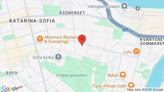 Apartments for rent i Södermalm - kort over placeringen